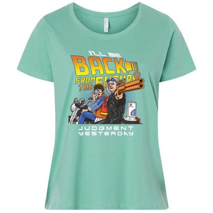 Ladies Curvy Jersey - T9NSC7NA - Saltwater - 7