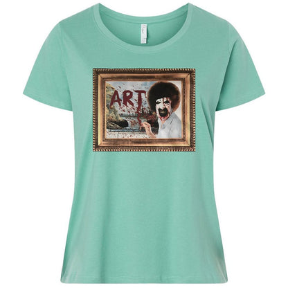 Ladies Curvy Jersey - V2K6S6A2 - Saltwater - 7