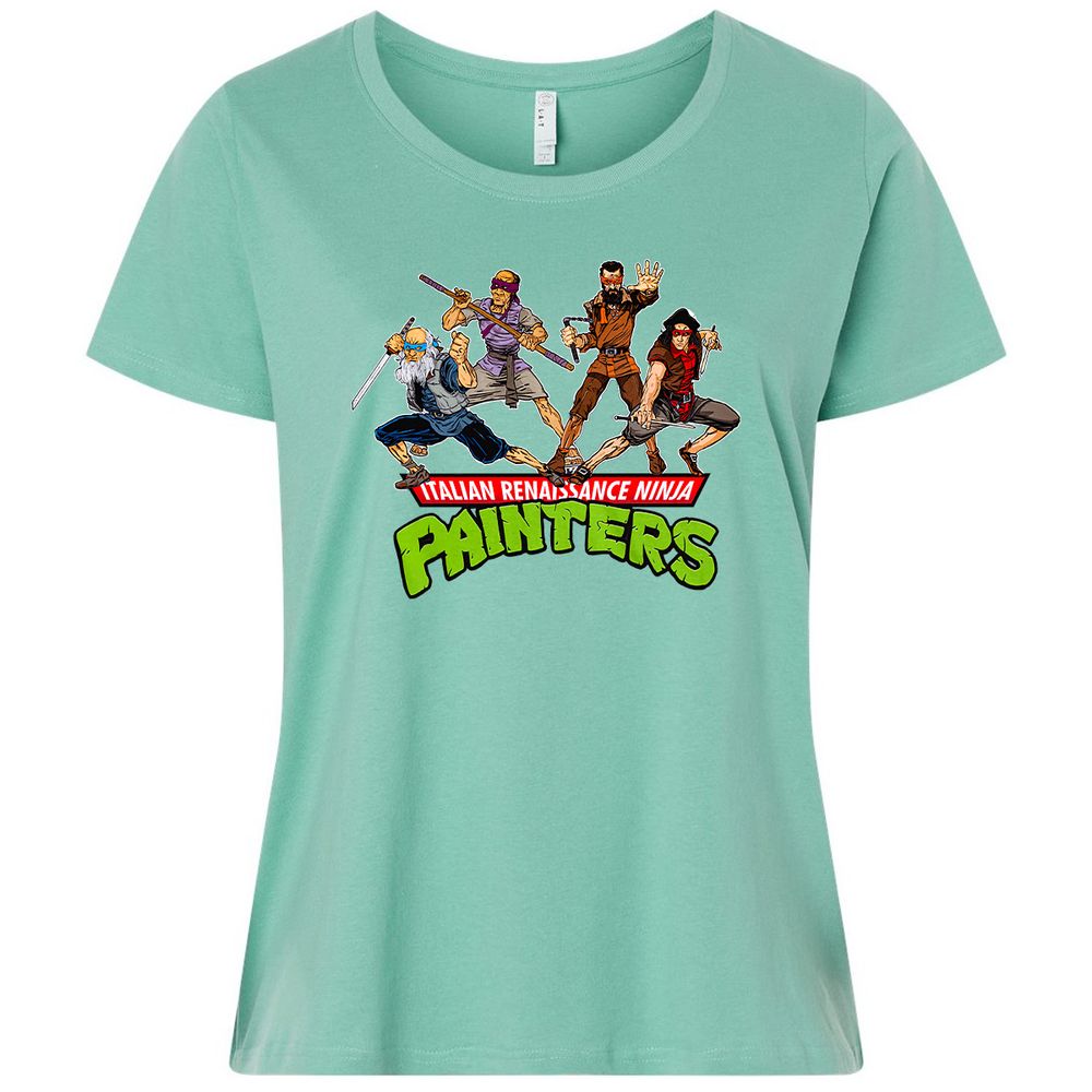 Ladies Curvy Jersey - 1PZN8EK8 - Saltwater - 7