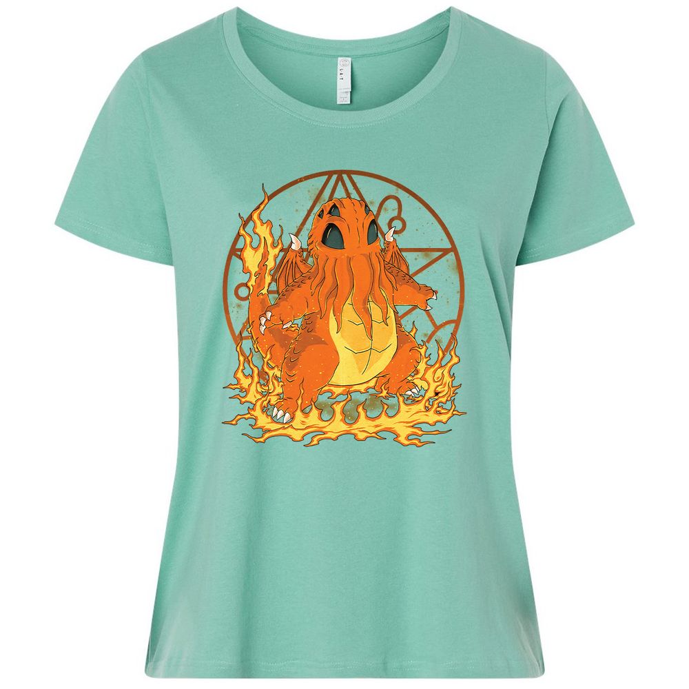 Ladies Curvy Jersey - AF7KCVE4 - Saltwater - 7