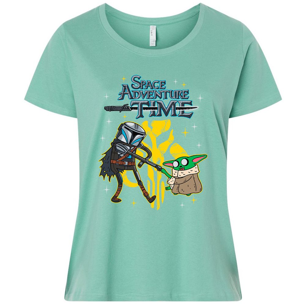 Ladies Curvy Jersey - ZFAGCHSQ - Saltwater - 7