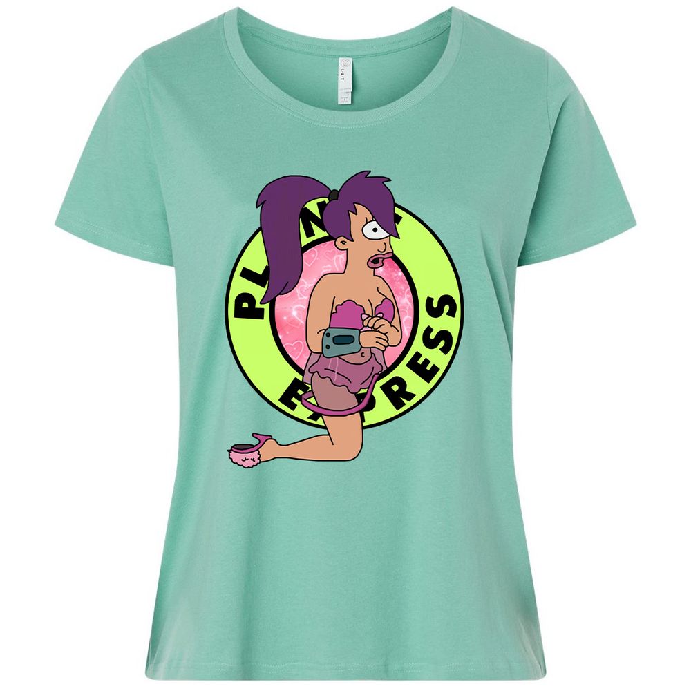 Ladies Curvy Jersey - FEZ21427 - Saltwater - 7