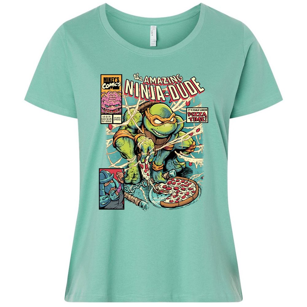 Ladies Curvy Jersey - F28MP4PY - Saltwater - 7