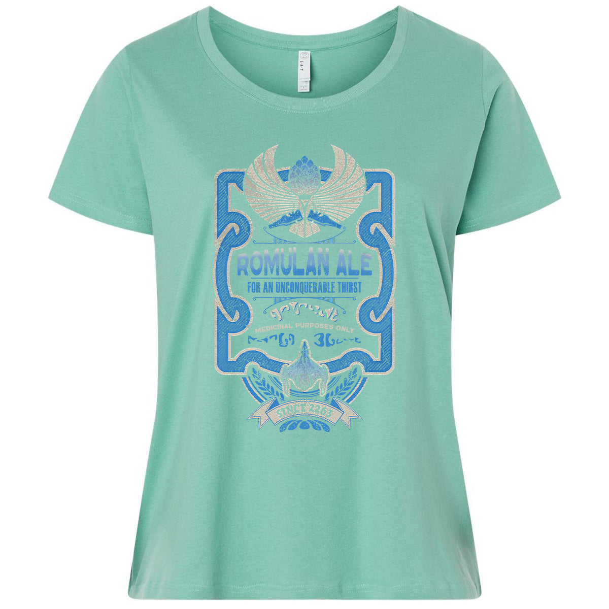 Ladies Curvy Jersey - S7N9NS24 - Saltwater - 7