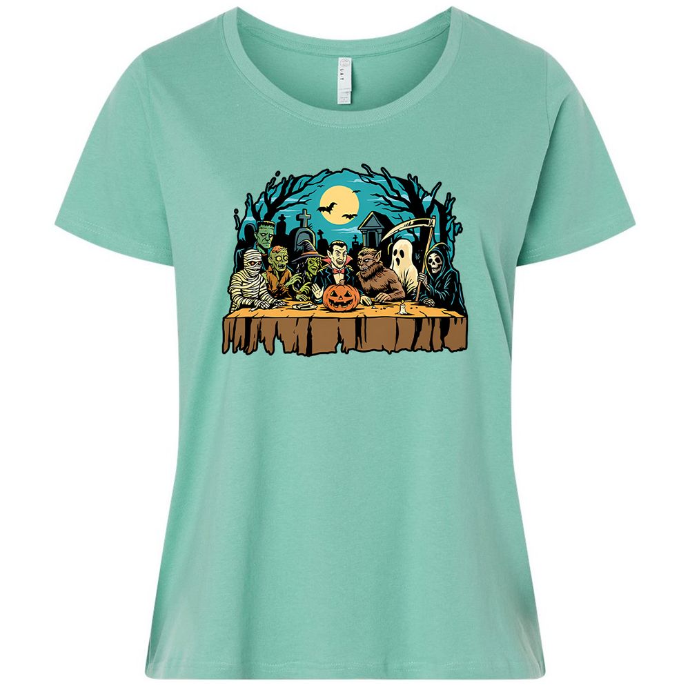 Ladies Curvy Jersey - WHCK8PGE - Saltwater - 7