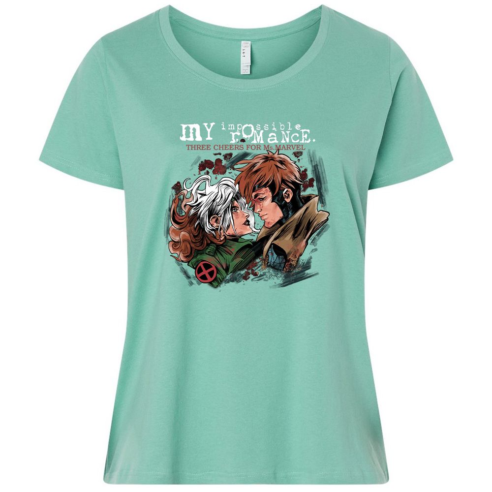 Ladies Curvy Jersey - VEAHGR6V - Saltwater - 7