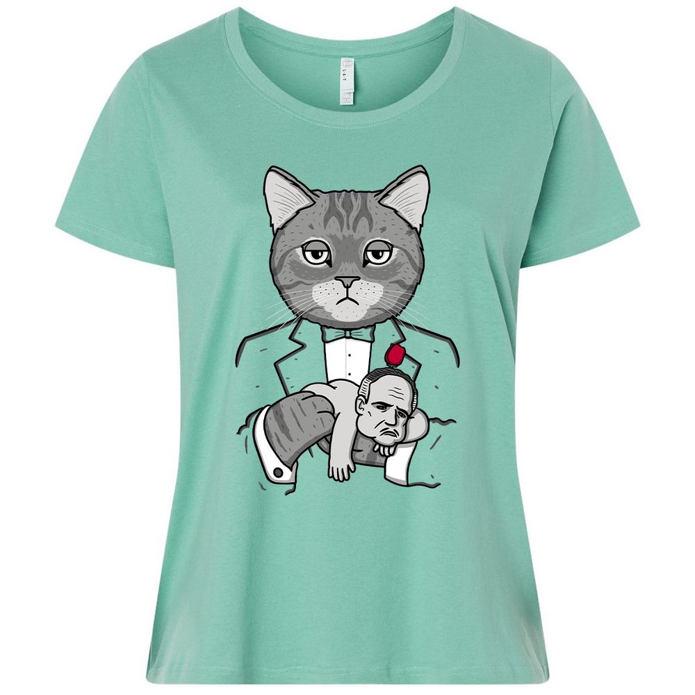 Ladies Curvy Jersey - FU1HUVHH - Saltwater - 7