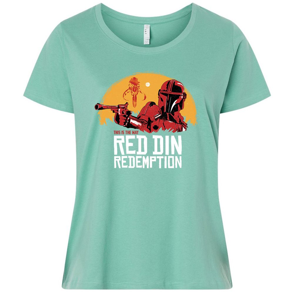 Ladies Curvy Jersey - RZECS984 - Saltwater - 7