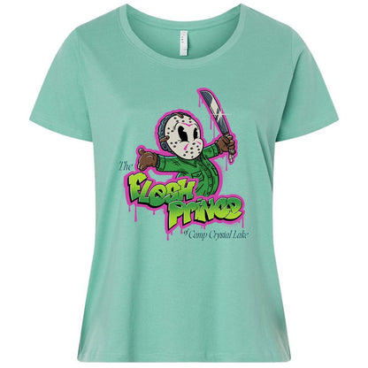 Ladies Curvy Jersey - 83S5R6C7 - Saltwater - 7