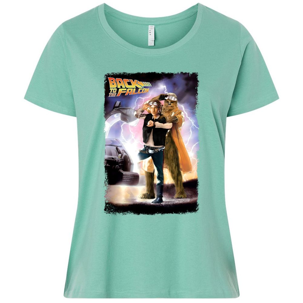 Ladies Curvy Jersey - ELM8FVXR - Saltwater - 7