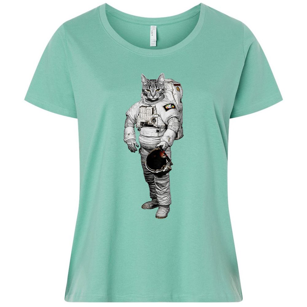 Ladies Curvy Jersey - AQJWRVDU - Saltwater - 7