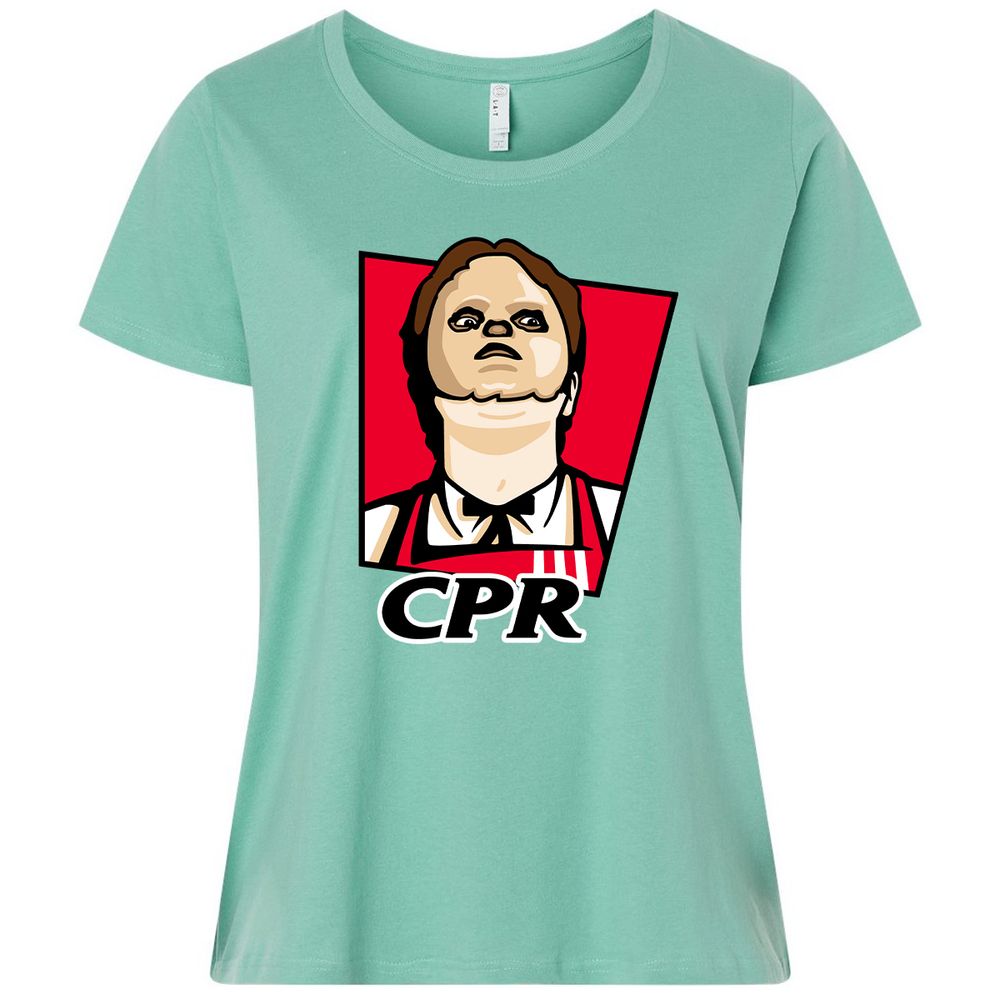 Ladies Curvy Jersey - 4EQGXHJQ - Saltwater - 7