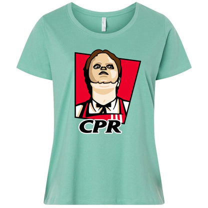 Ladies Curvy Jersey - 4EQGXHJQ - Saltwater - 7