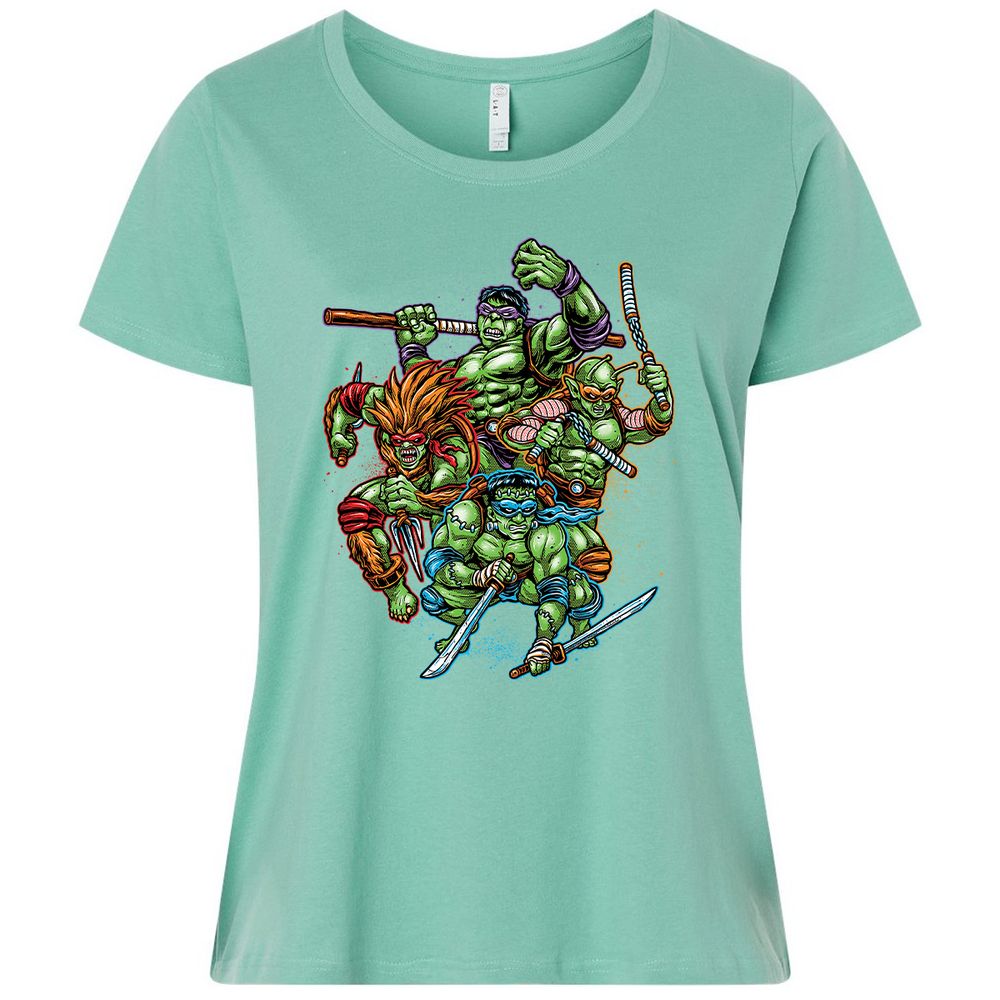 Ladies Curvy Jersey - PBKL14SK - Saltwater - 7