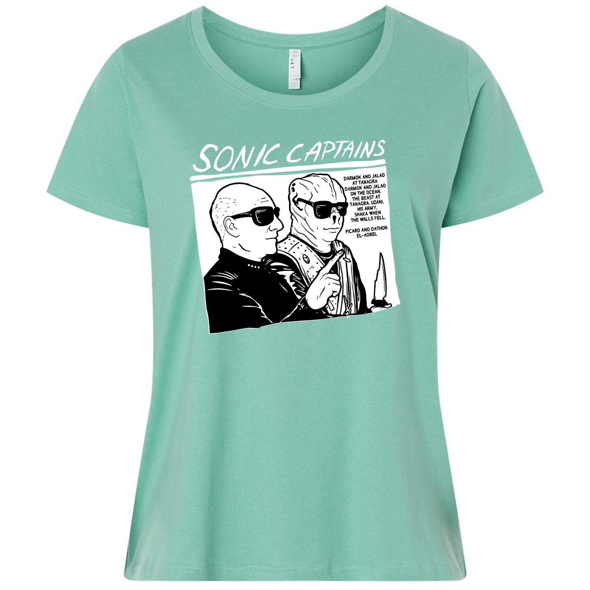 Ladies Curvy Jersey - LERJT2LG - Saltwater - 7