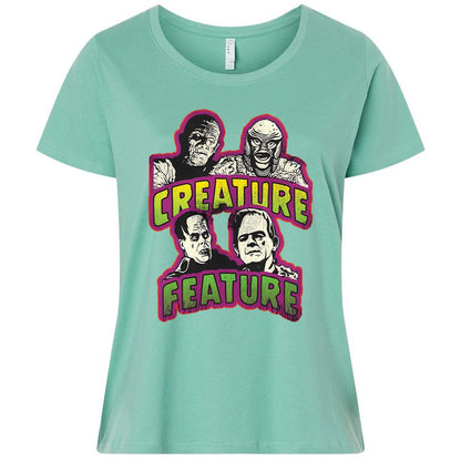 Ladies Curvy Jersey - 8A86YKJA - Saltwater - 7