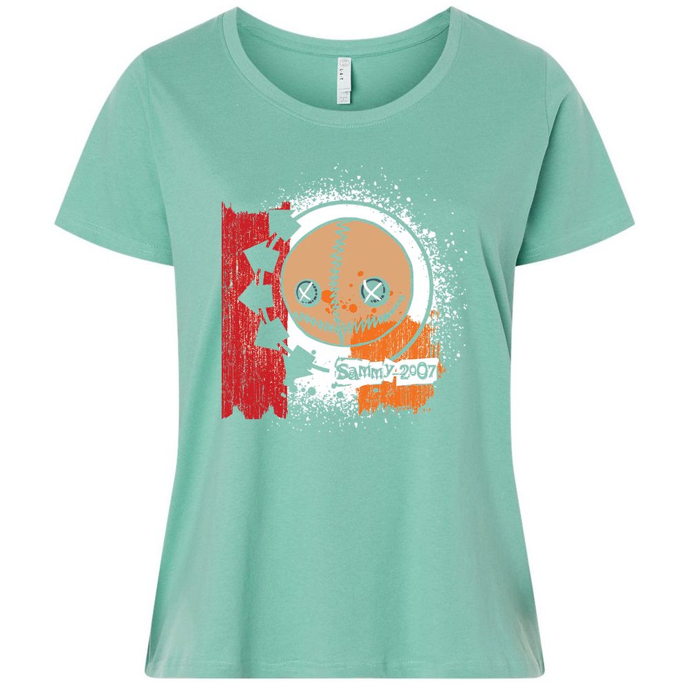 Ladies Curvy Jersey - LBCWBCR4 - Saltwater - 7