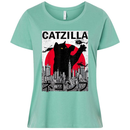 Ladies Curvy Jersey - Q5SJSEWQ - Saltwater - 7