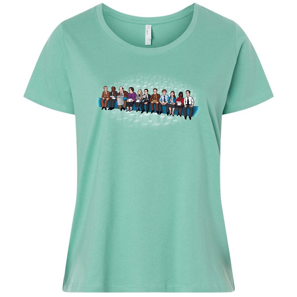 Ladies Curvy Jersey - XP9AFUPW - Saltwater - 7