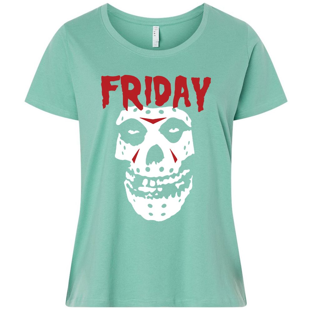 Ladies Curvy Jersey - R6UYWGQX - Saltwater - 7