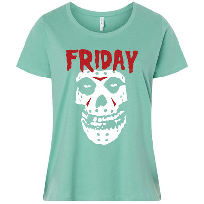 Ladies Curvy Jersey - R6UYWGQX - Saltwater - 7