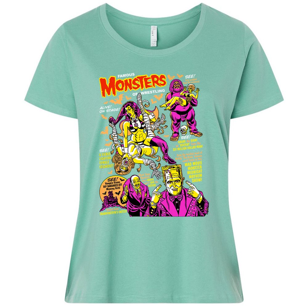 Ladies Curvy Jersey - ULB7TH63 - Saltwater - 7