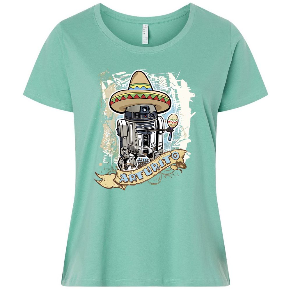 Ladies Curvy Jersey - RZFHCNFU - Saltwater - 7