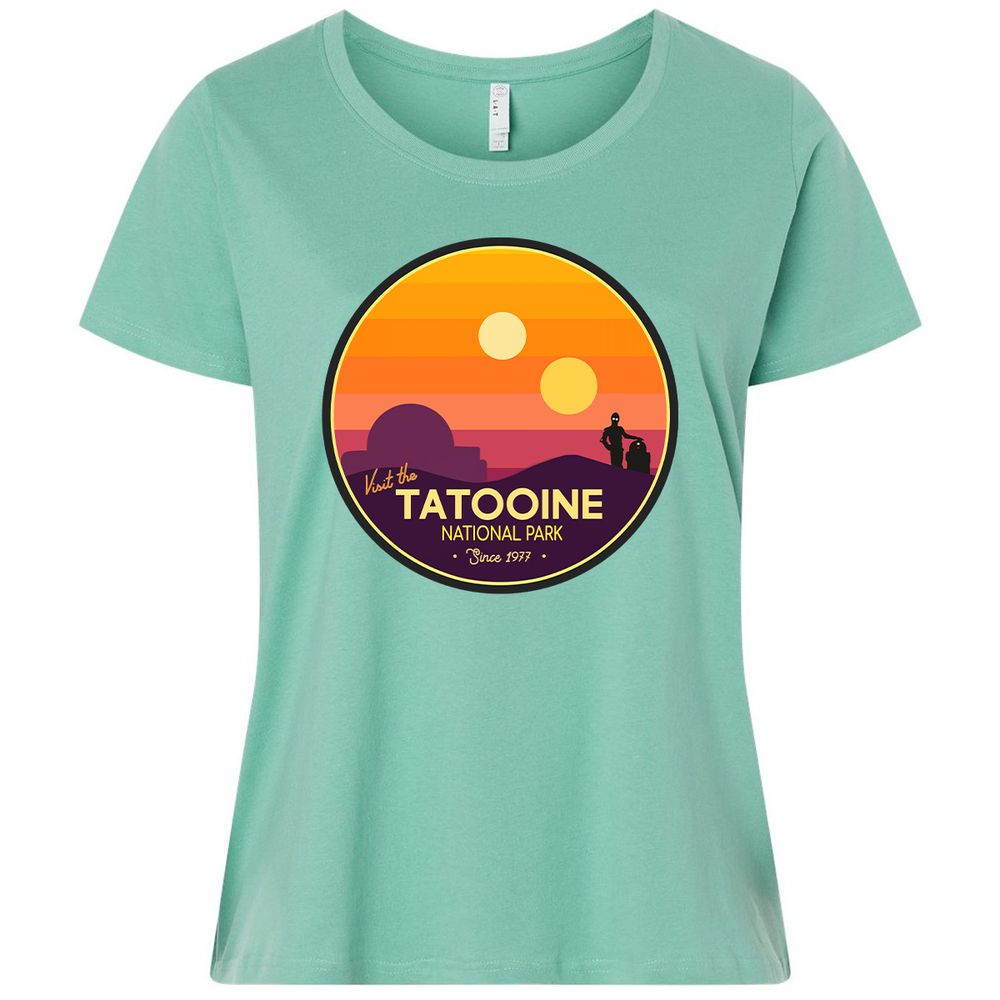 Ladies Curvy Jersey - CN7V1S5J - Saltwater - 7