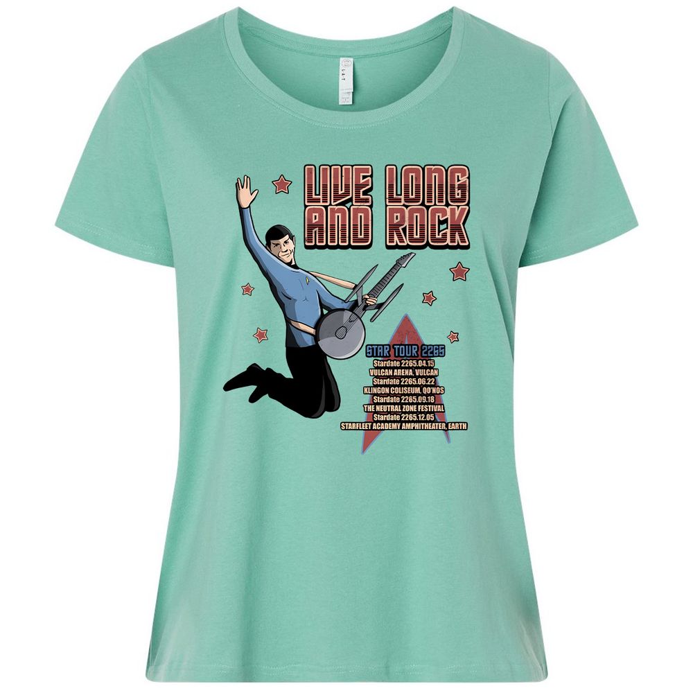 Ladies Curvy Jersey - 4NE1EP5L - Saltwater - 7