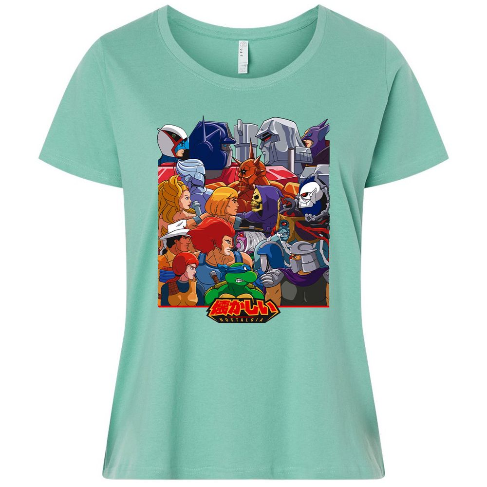 Ladies Curvy Jersey - QPJLQQYC - Saltwater - 7