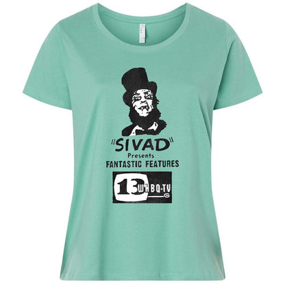 Ladies Curvy Jersey - ZRY9RPQE - Saltwater - 7