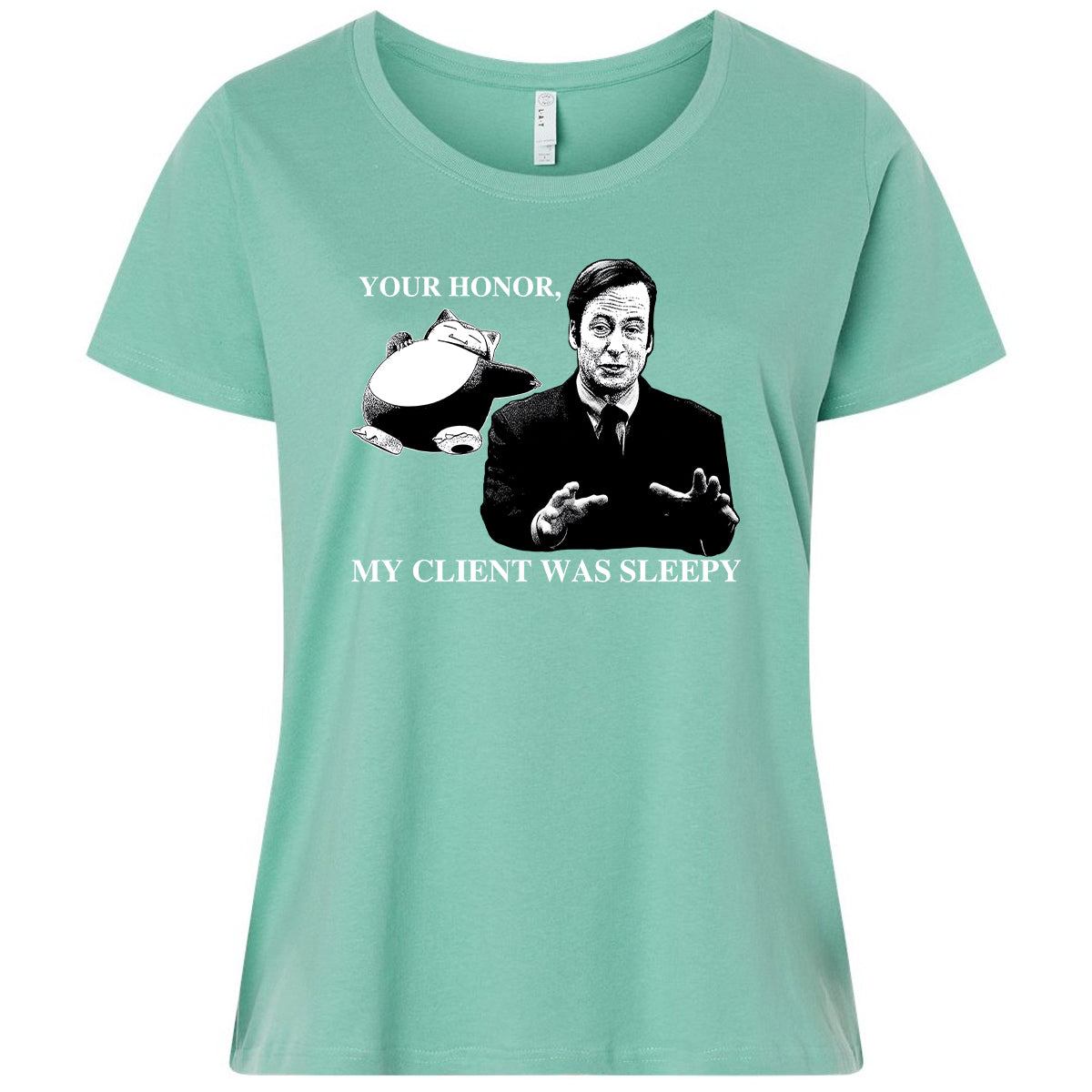 Ladies Curvy Jersey - 3LX8CVMY - Saltwater - 7