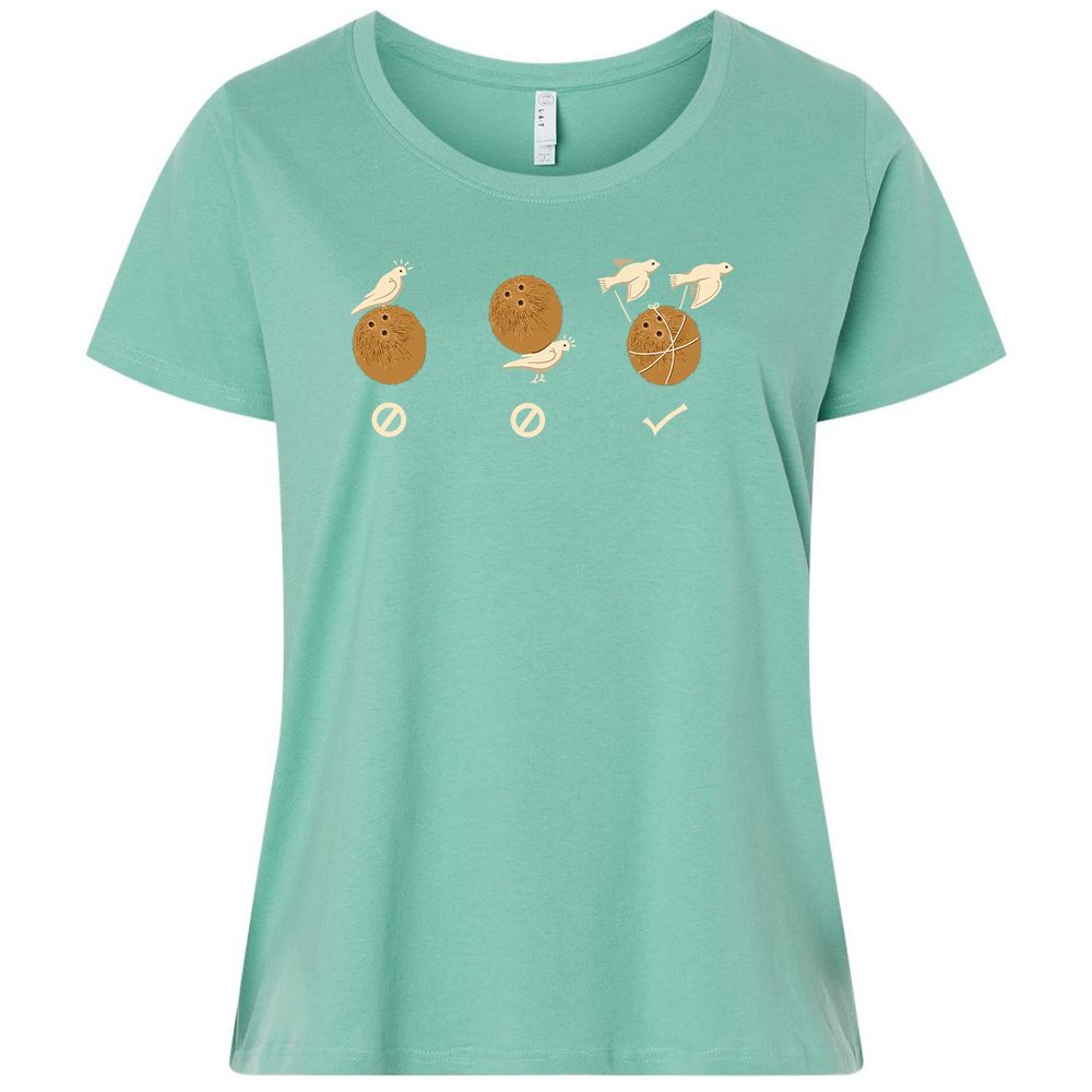 Ladies Curvy Jersey - 7VULF7S6 - Saltwater - 7