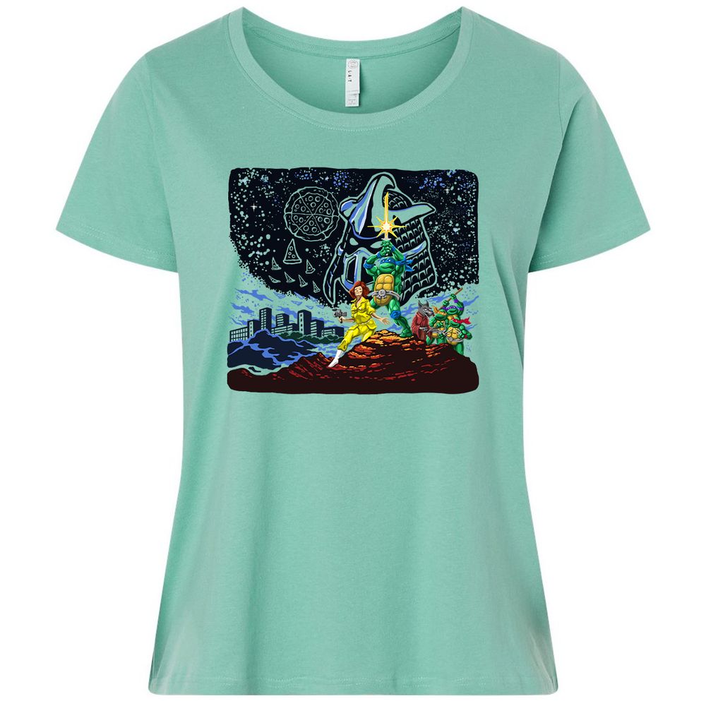 Ladies Curvy Jersey - AREZRQXX - Saltwater - 7