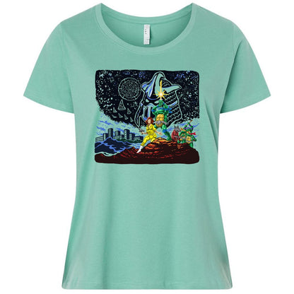 Ladies Curvy Jersey - AREZRQXX - Saltwater - 7