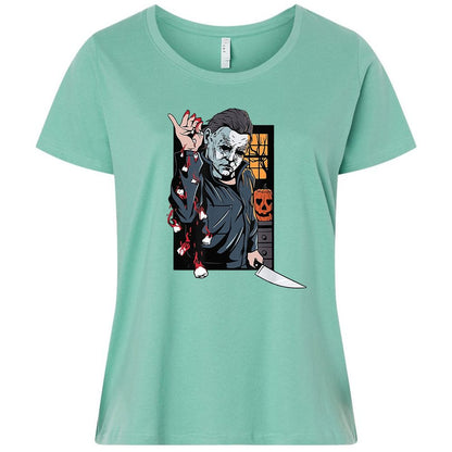 Ladies Curvy Jersey - 2GJDTGCM - Saltwater - 7