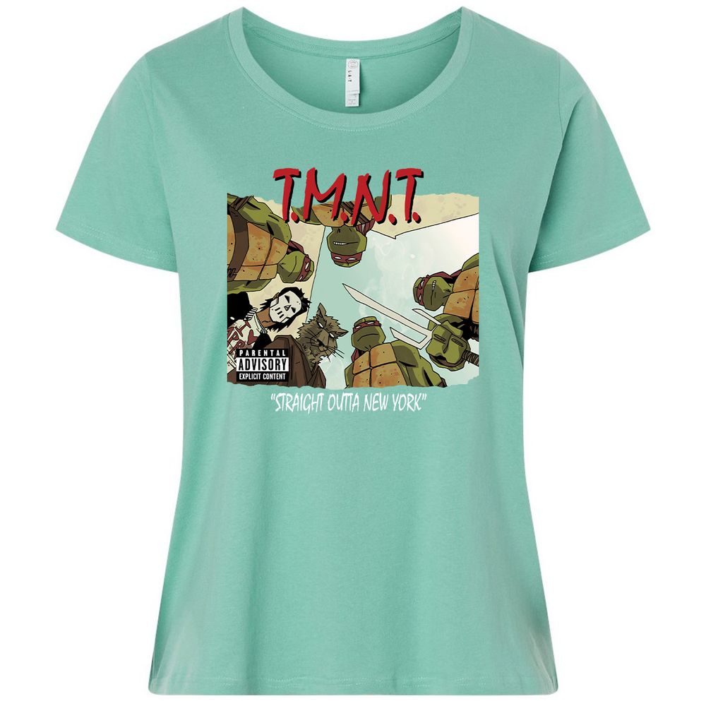 Ladies Curvy Jersey - AMYE89J6 - Saltwater - 7