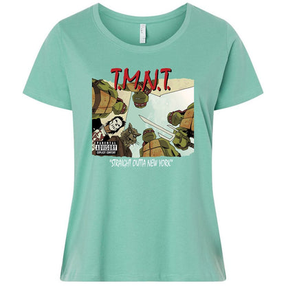 Ladies Curvy Jersey - AMYE89J6 - Saltwater - 7