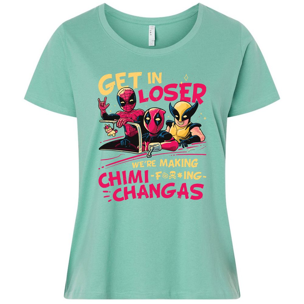 Ladies Curvy Jersey - ZHRQ93B4 - Saltwater - 7