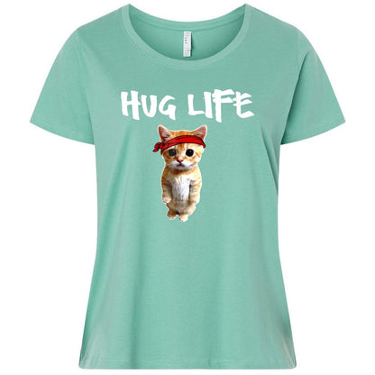 Ladies Curvy Jersey - 4R1SW6VR - Saltwater - 7