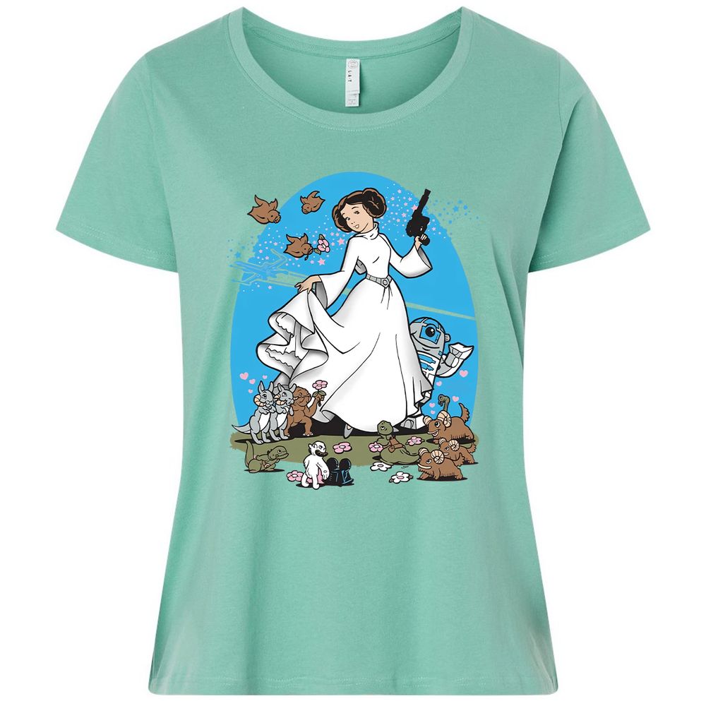 Ladies Curvy Jersey - B1EC43SE - Saltwater - 7