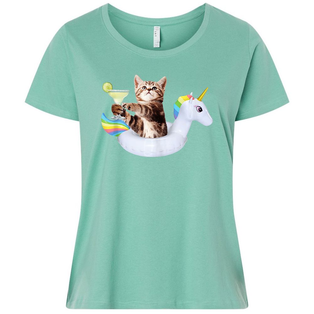 Ladies Curvy Jersey - F17RR4YZ - Saltwater - 7