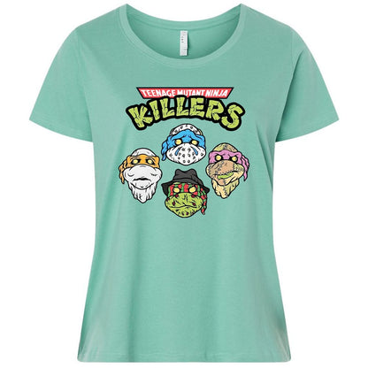 Ladies Curvy Jersey - DXQWDA8Q - Saltwater - 7