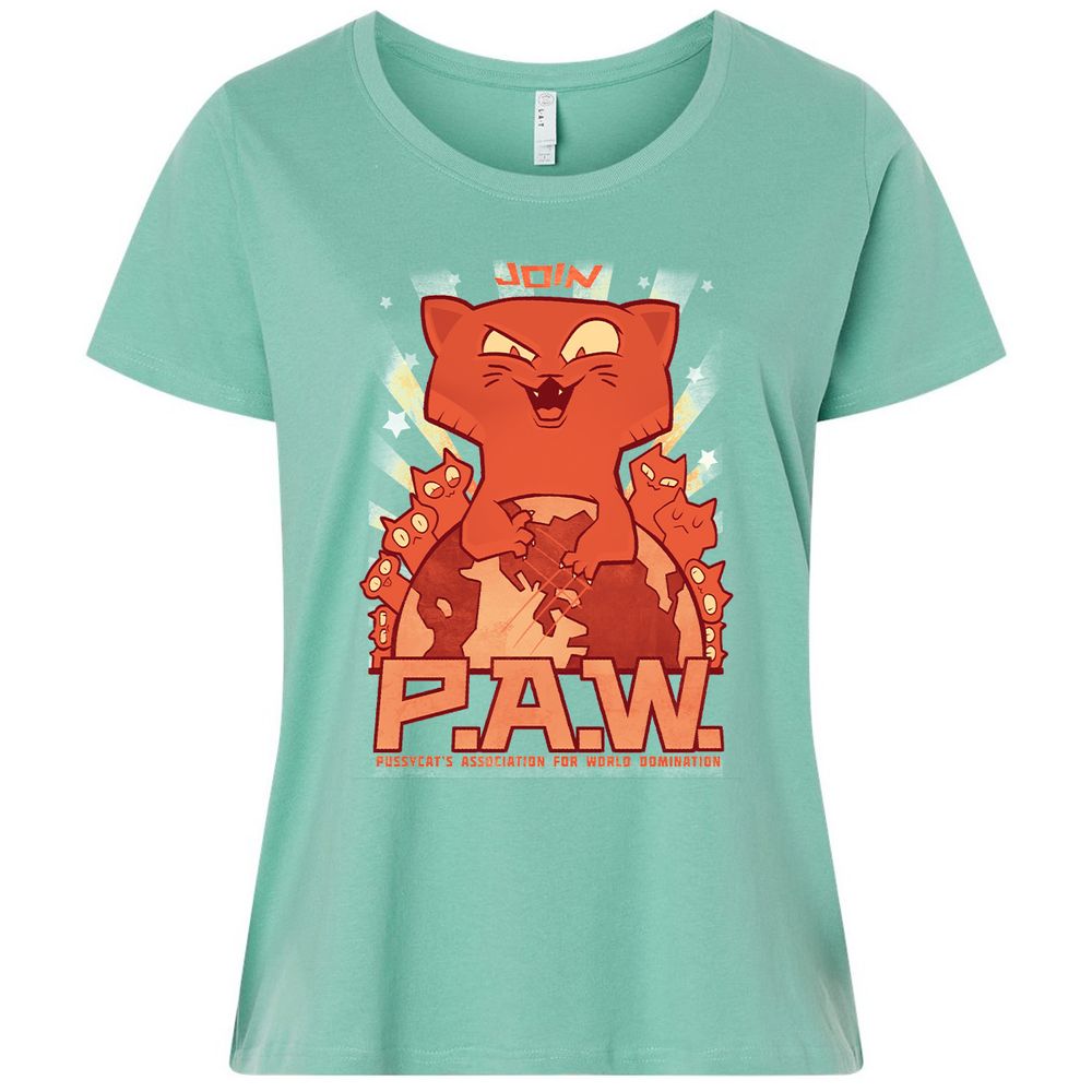 Ladies Curvy Jersey - PY6CKXXW - Saltwater - 7