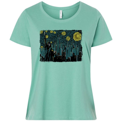 Ladies Curvy Jersey - Y2G5YH99 - Saltwater - 7