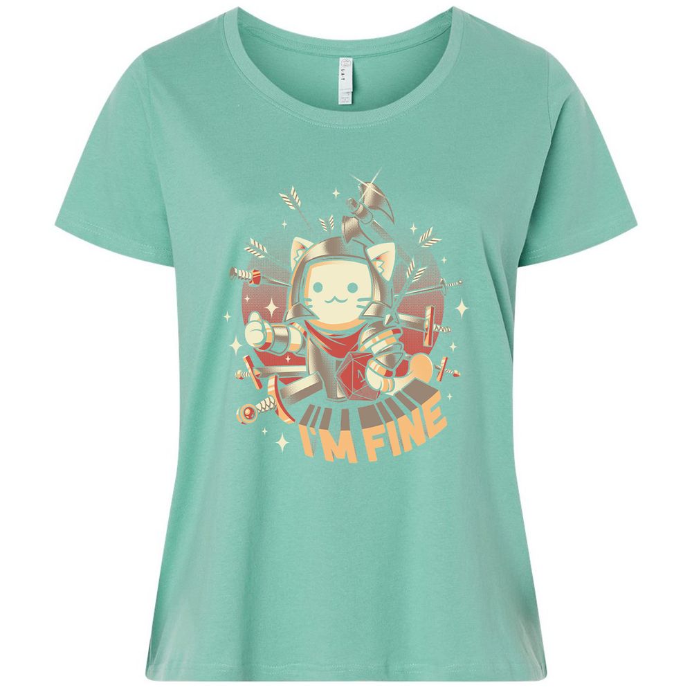 Ladies Curvy Jersey - ZMK5VT66 - Saltwater - 7