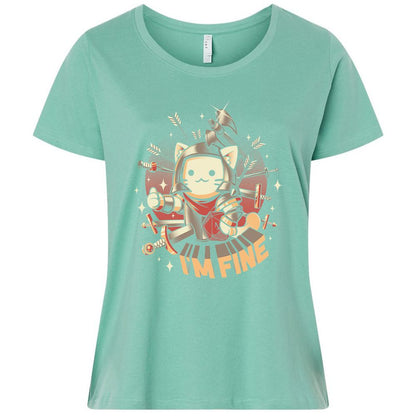 Ladies Curvy Jersey - ZMK5VT66 - Saltwater - 7