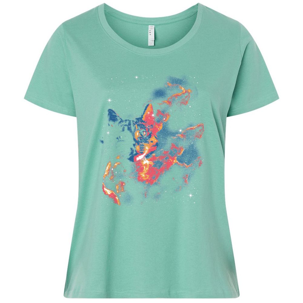 Ladies Curvy Jersey - 16KPDLHZ - Saltwater - 7