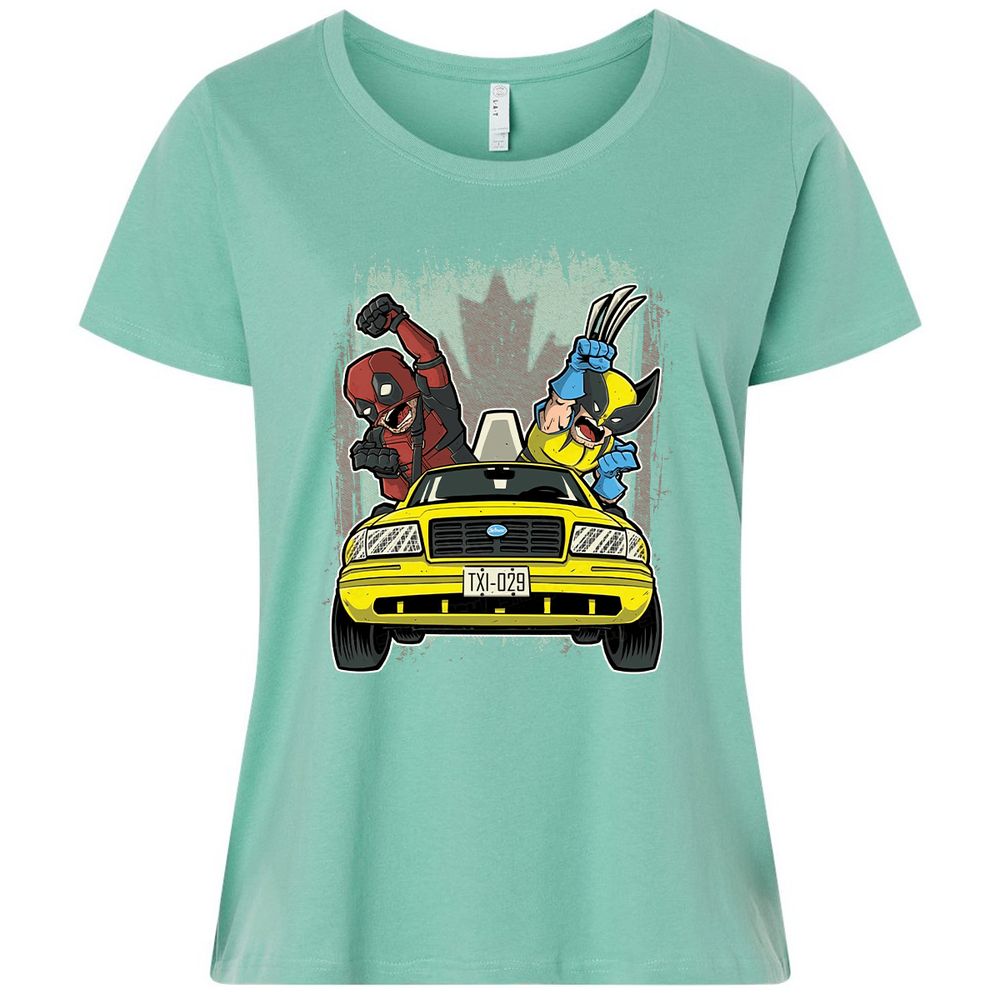 Ladies Curvy Jersey - W16M8ZYW - Saltwater - 7