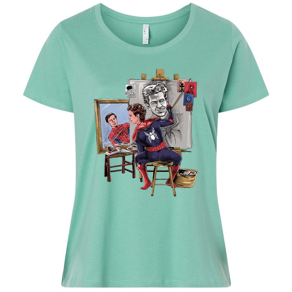 Ladies Curvy Jersey - 5Z6HKYEN - Saltwater - 7